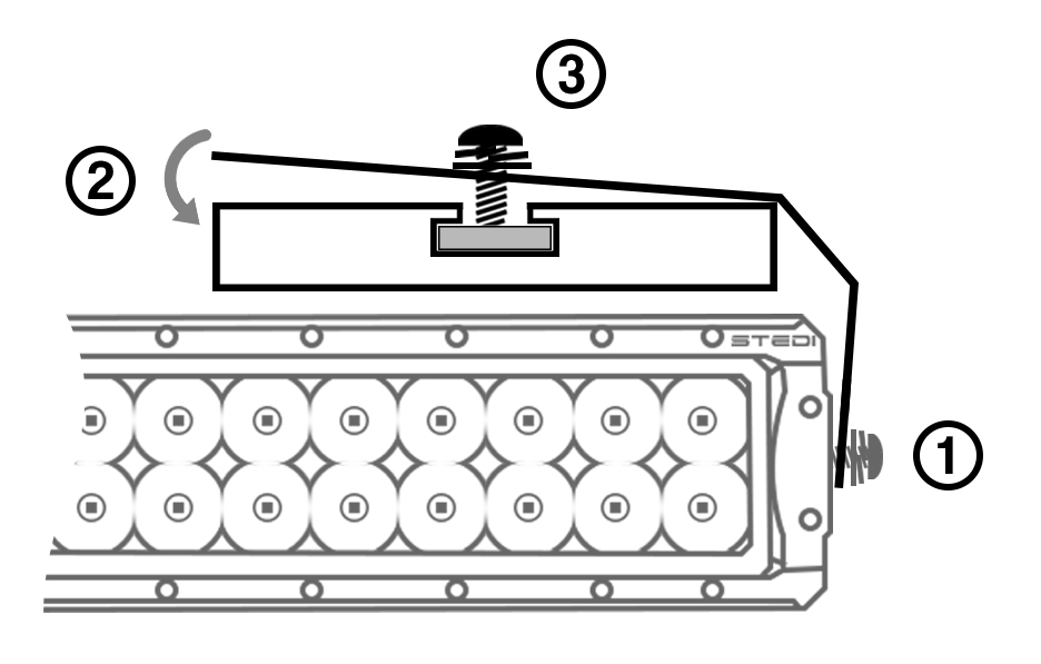 stedi light bar installation instructions